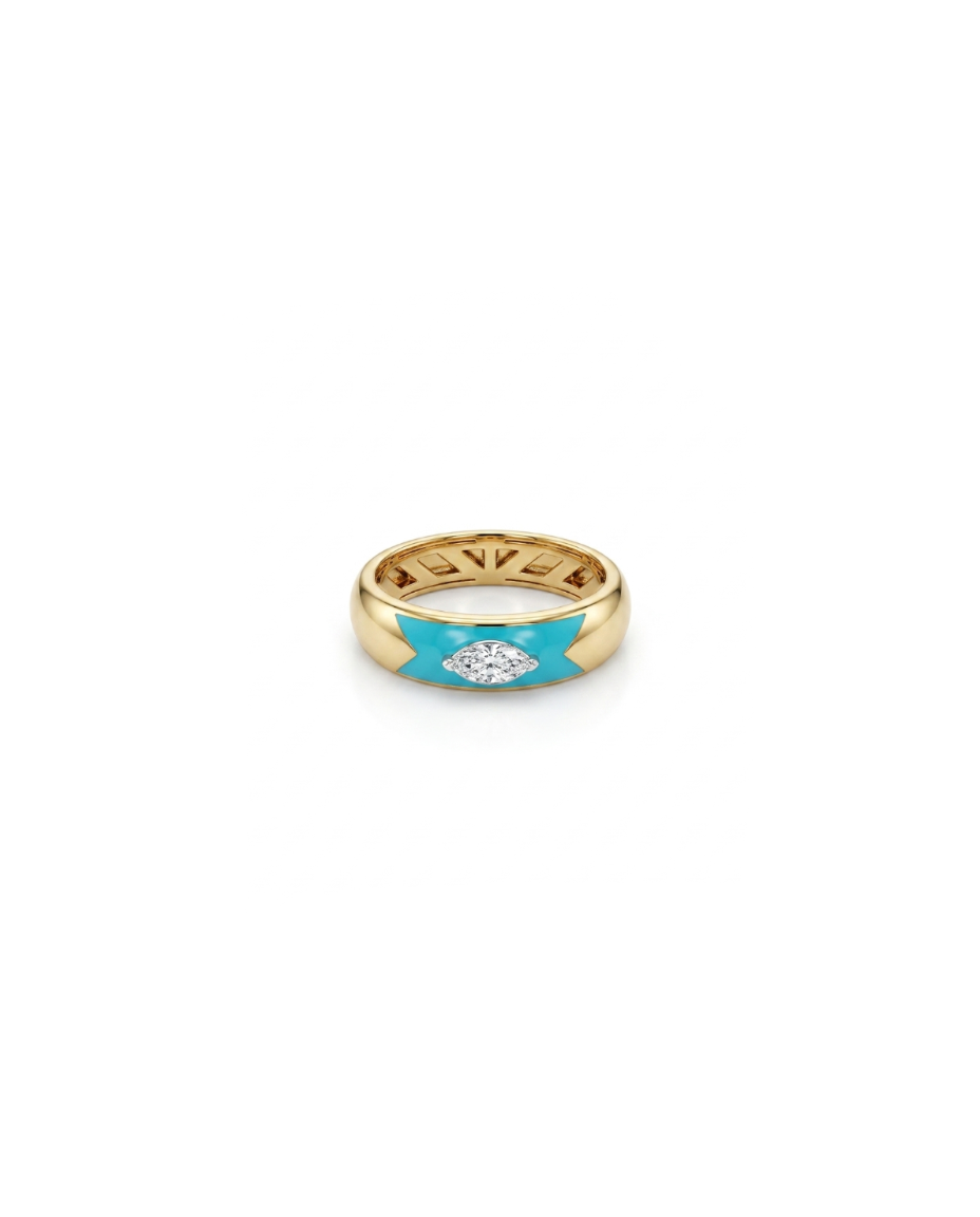 Bond Marquise Ring