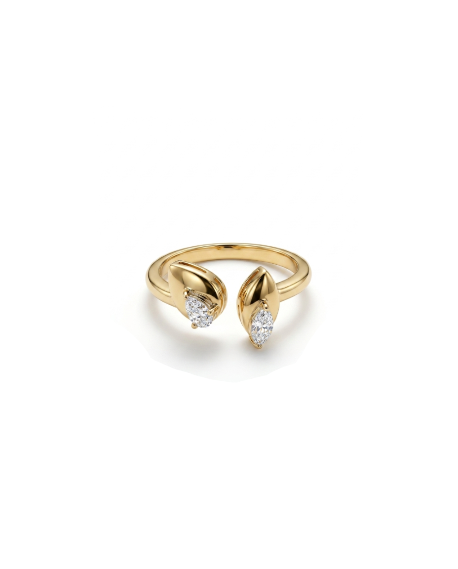 Drift Pear Ring