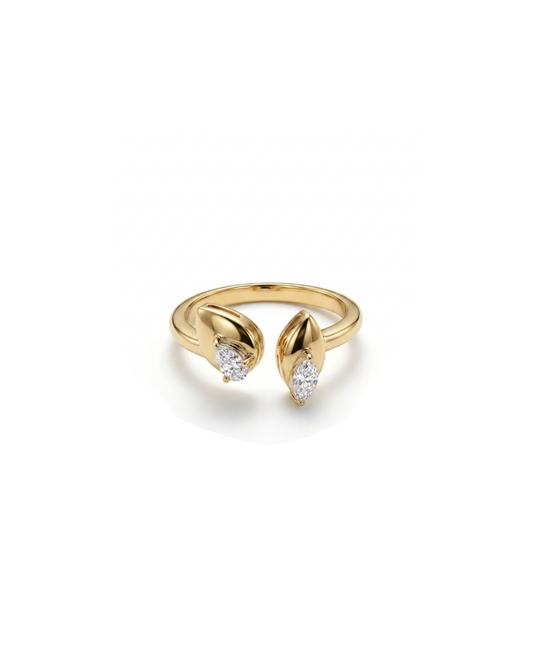 Drift Pear Ring