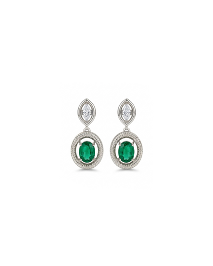Found Marquise Earring