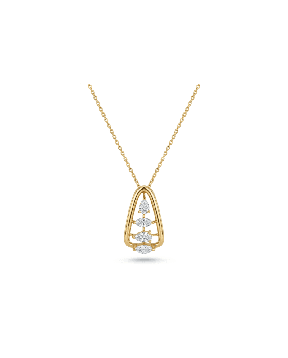 Path Marquise Necklace