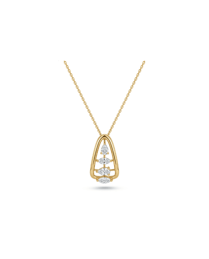 Path Marquise Necklace