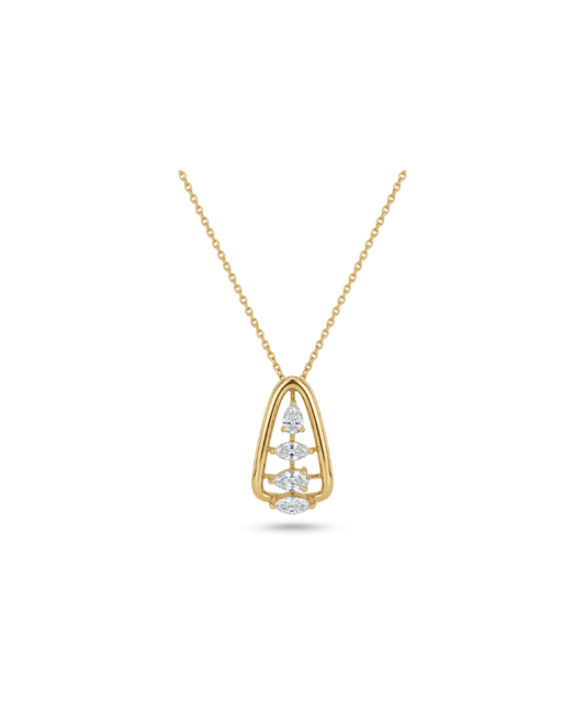 Path Marquise Necklace