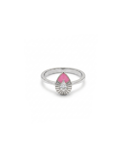 Quiet Pear Ring