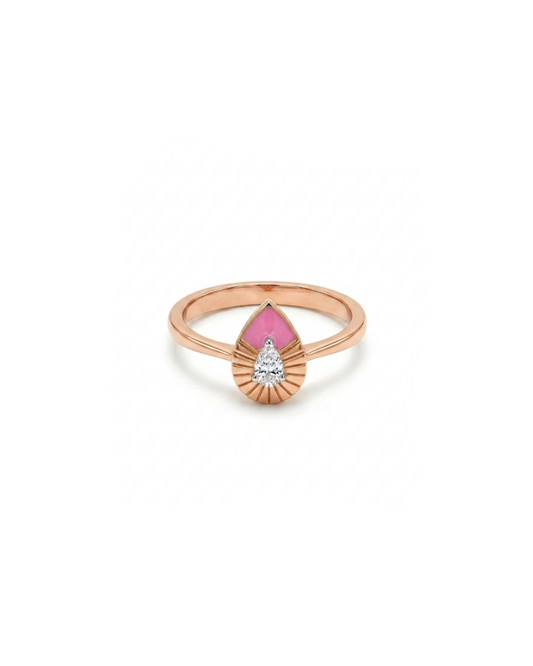 Quiet Pear Ring