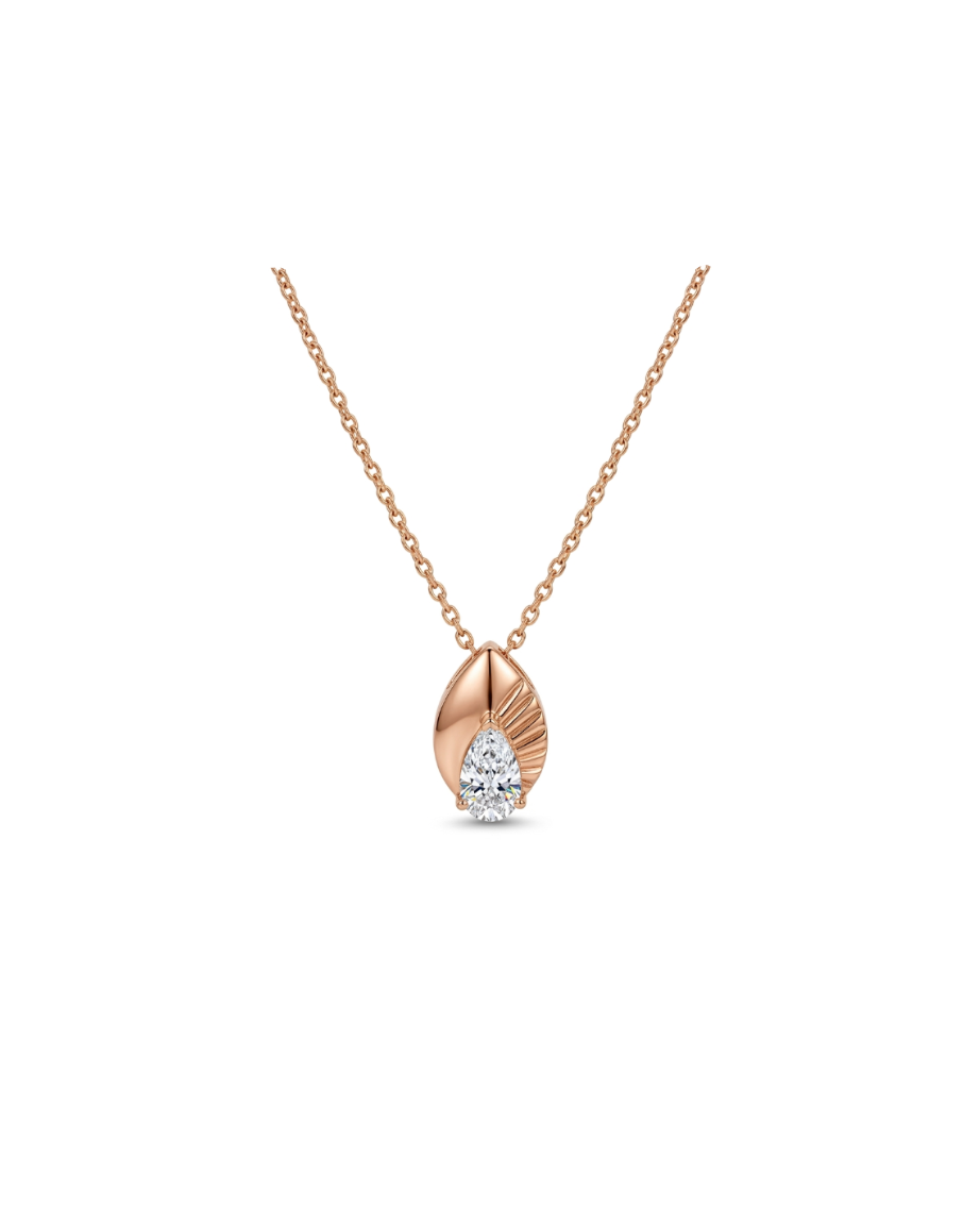 Spark Pear Necklace