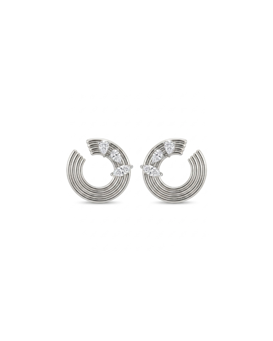 Orbit Marquise Earring