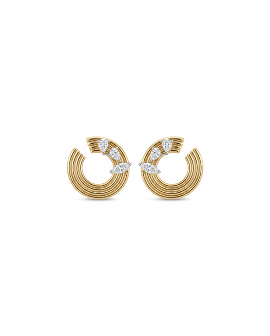 Orbit Marquise Earring