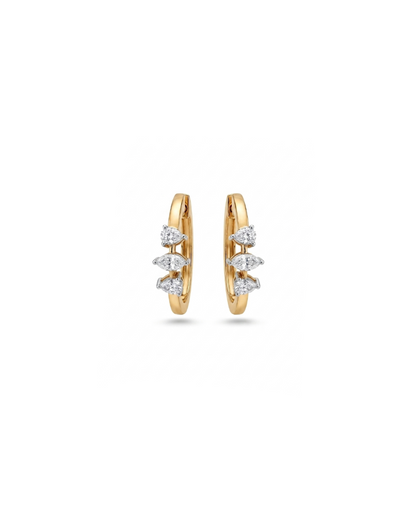 Between Marquise Earring