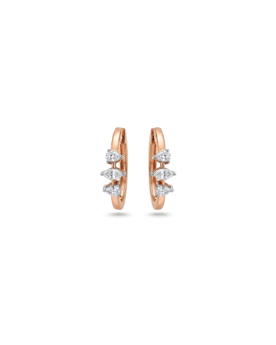 Between Marquise Earring