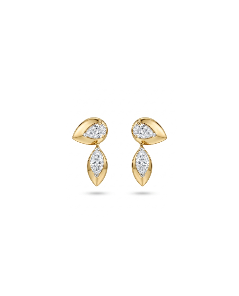 Orbit Marquise Earring