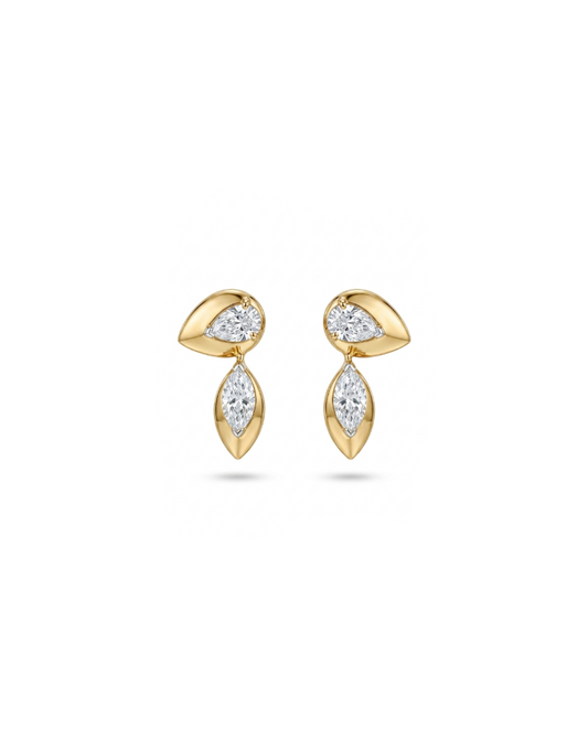 Orbit Marquise Earring