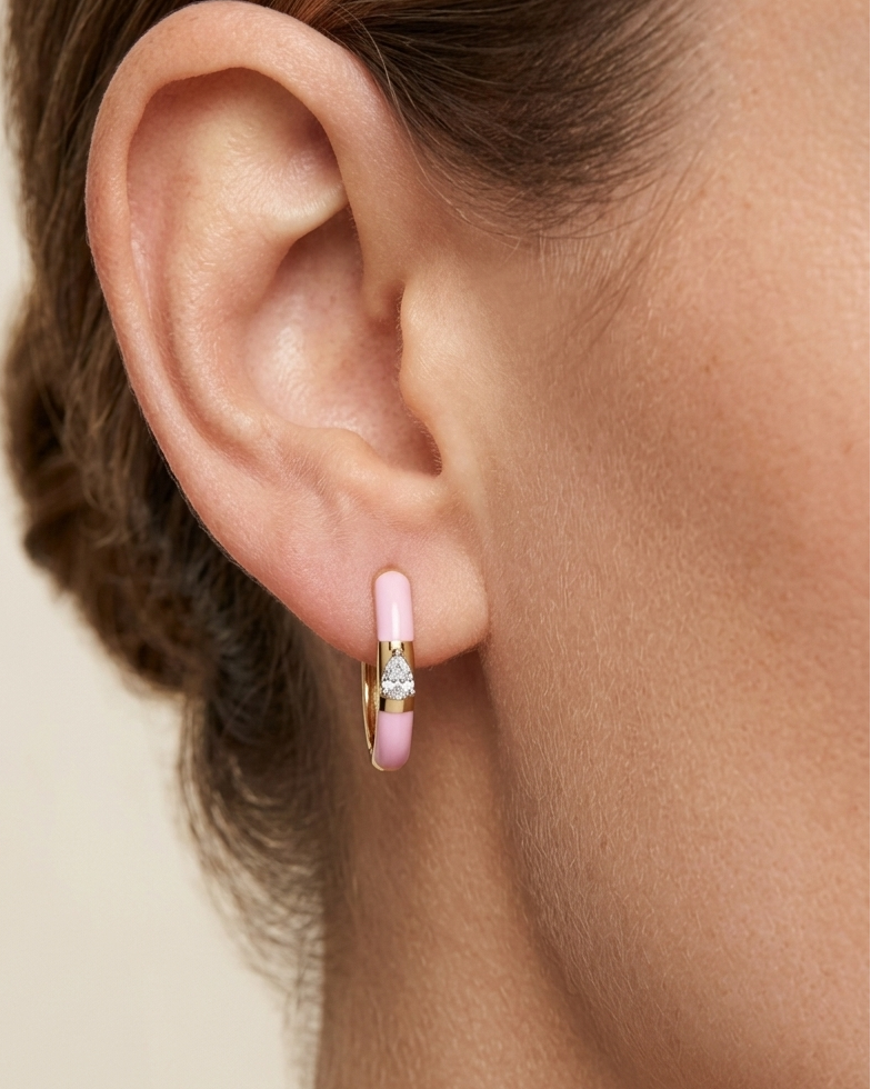 Glow Pear Earring