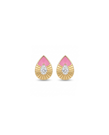 Quiet Pear Earring