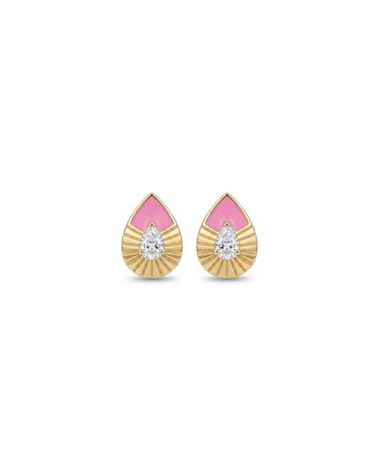 Quiet Pear Earring