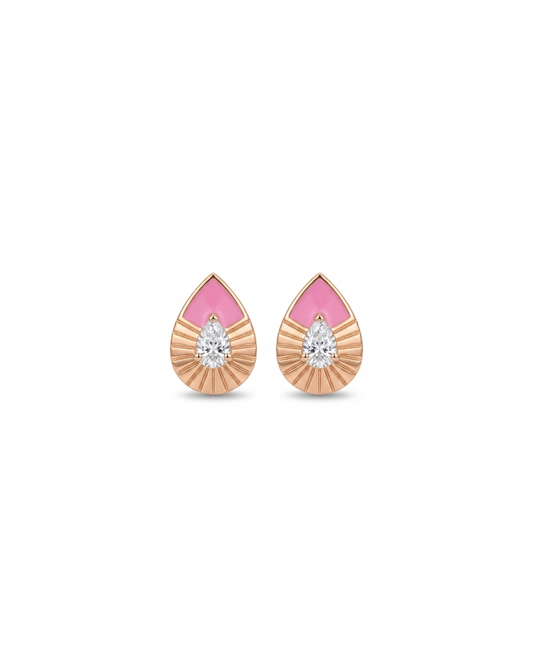 Quiet Pear Earring
