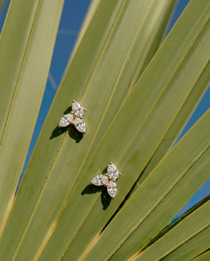 Spark Marquise Earring