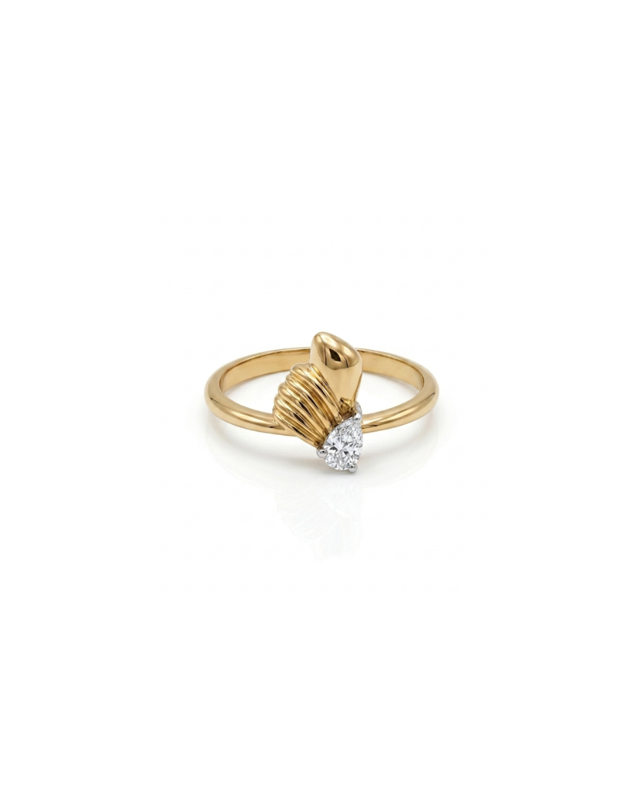 Thread Pear Ring