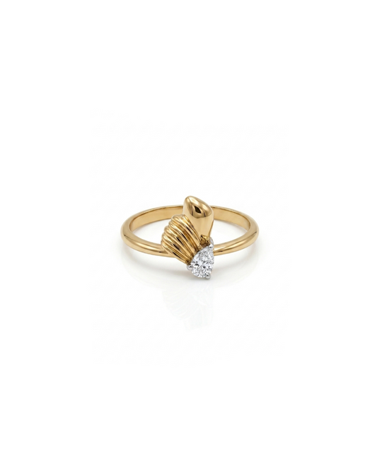 Thread Pear Ring