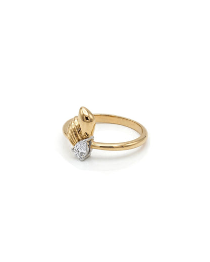 Thread Pear Ring