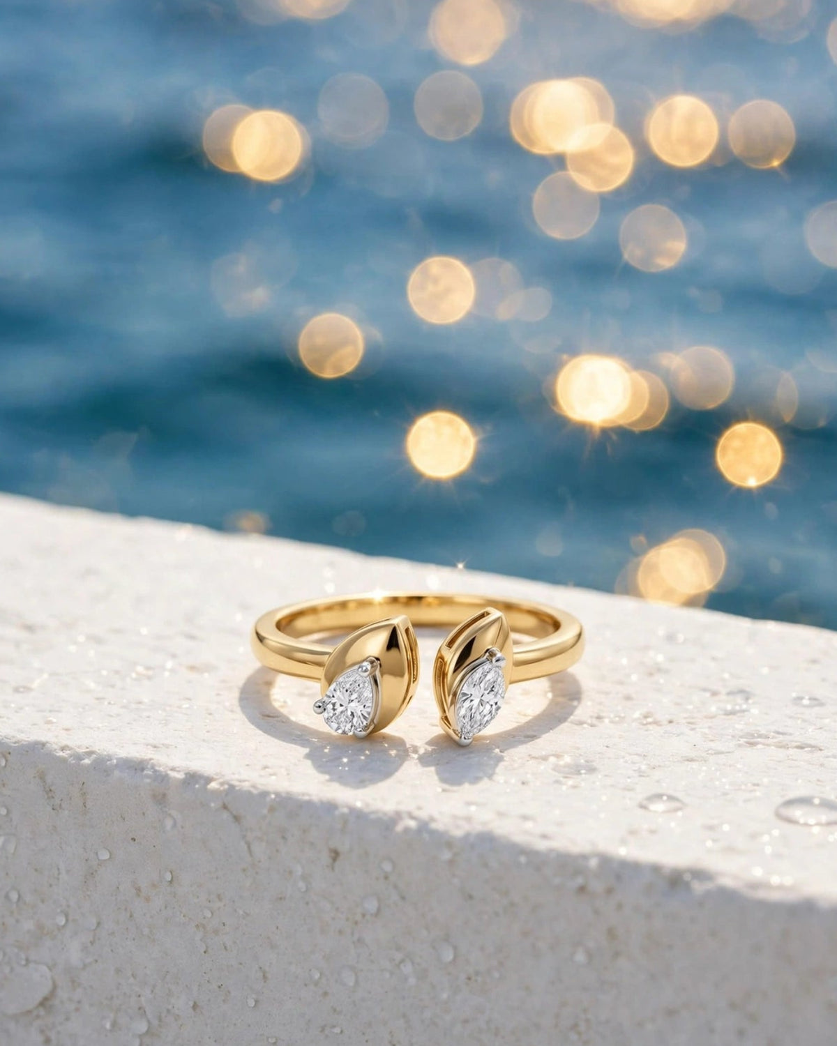 Drift Marquise Ring