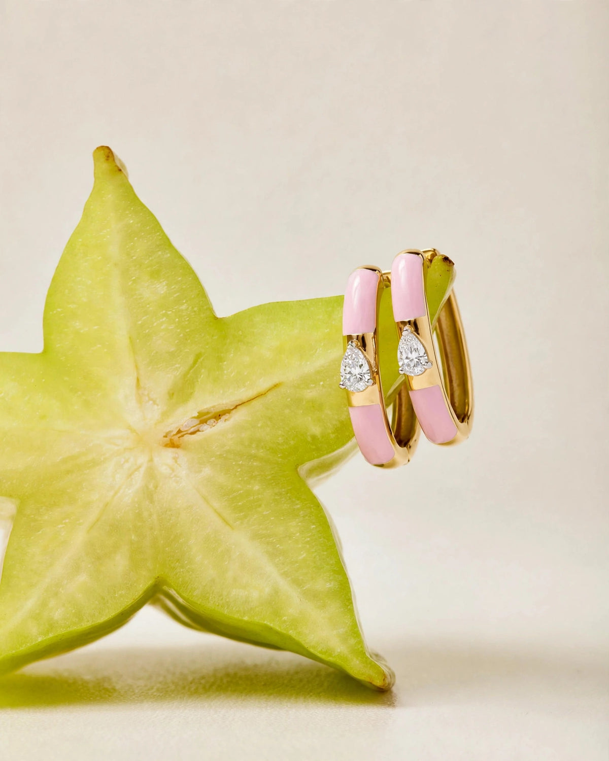 Glow Pear Earring