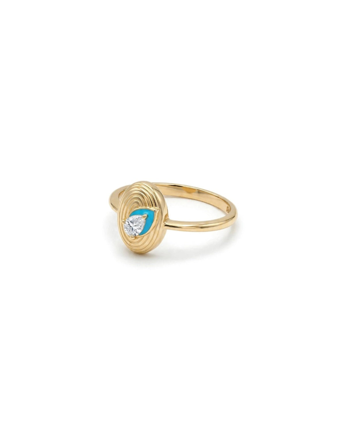 Morning Pear Ring