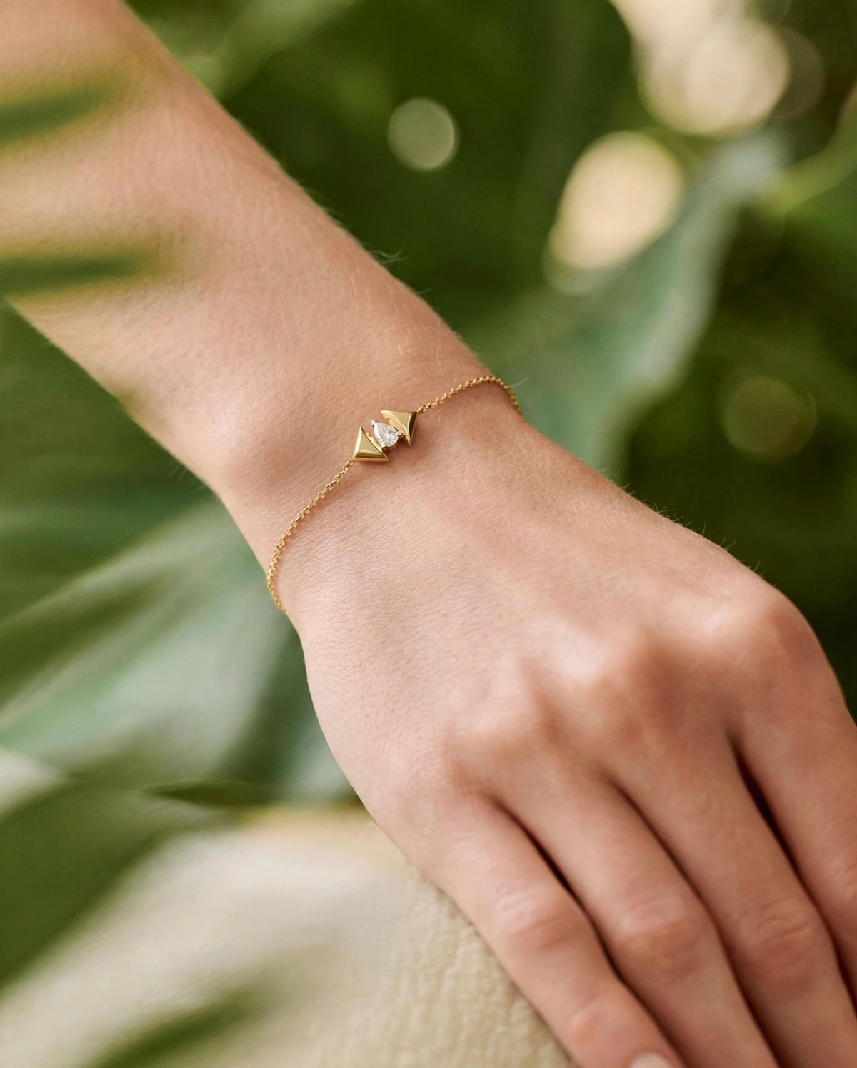 Thread Pear Bracelet